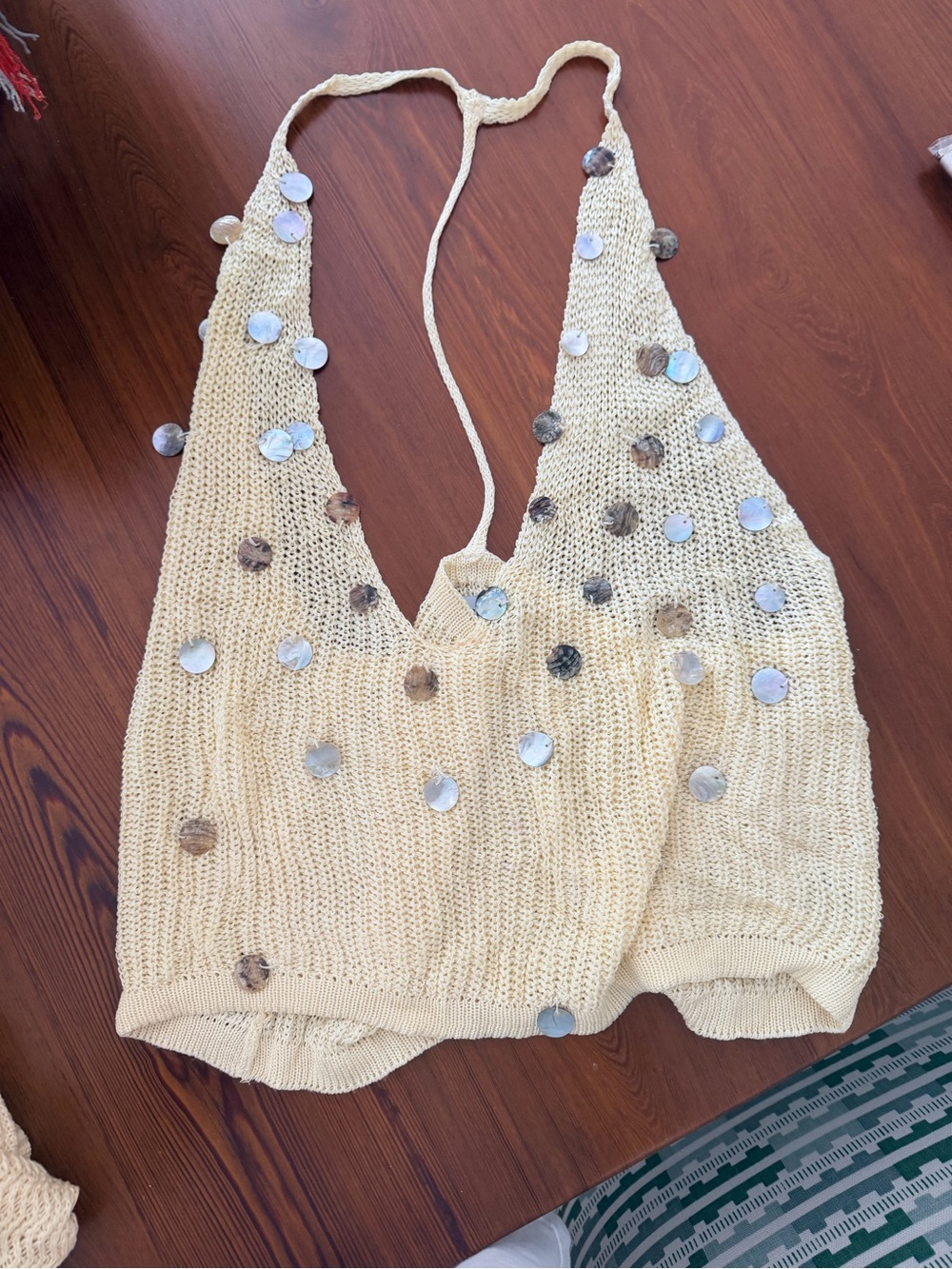 Pepper Mayo yellow sequin set worn ONCE - Picture 7 of 9
